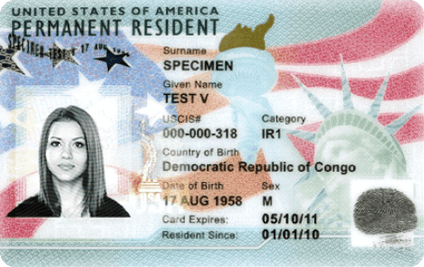 Green Card Replacement Application